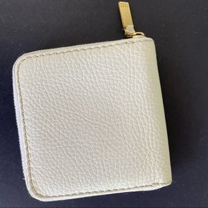 Hugo Boss White Leather Wallet